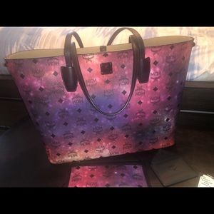 LIMITED EDITION!!! MCM Galaxy Print Medium Bag